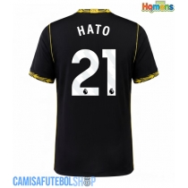 Camisa de time de futebol Chelsea Jorrel Hato #21 Replicas 2º Equipamento 2026-27 Manga Curta